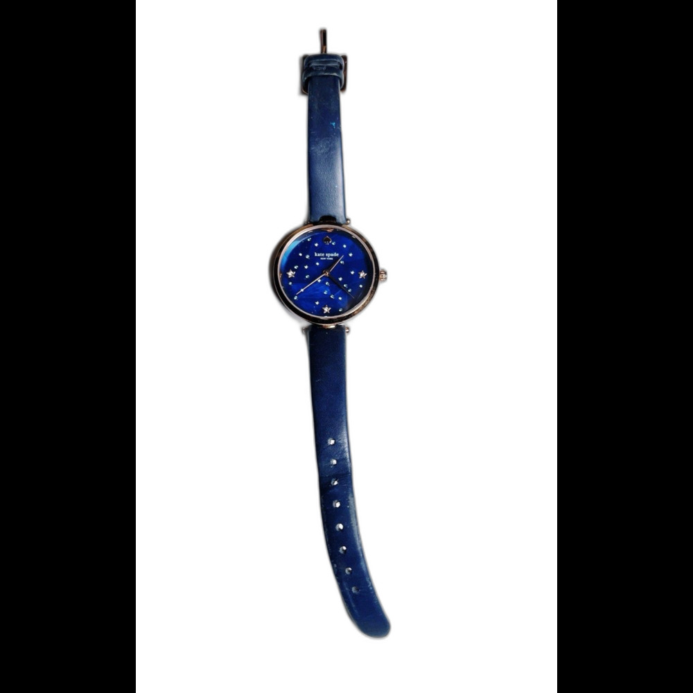Kate Spade Holland Constellation Watch Modern Dark Academia Ballet Core Leather